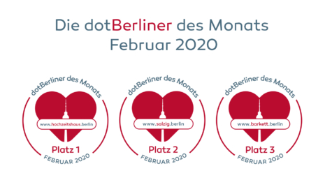 dotBerliner des Monats Februar