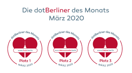 dotBerliner des Monats März