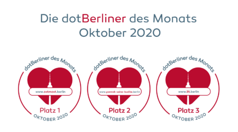 dotBerliner des Monats Oktober