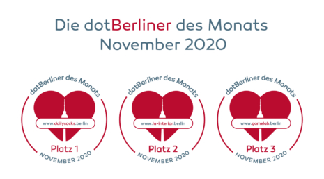 dotBerliner des Monats November