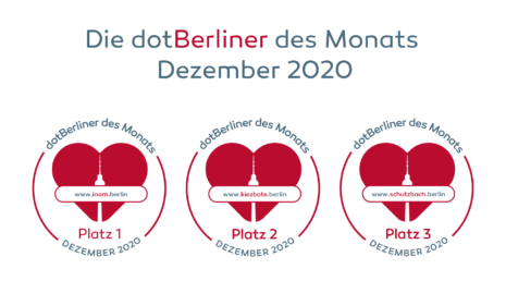 dotBerliner des Monats Dezember