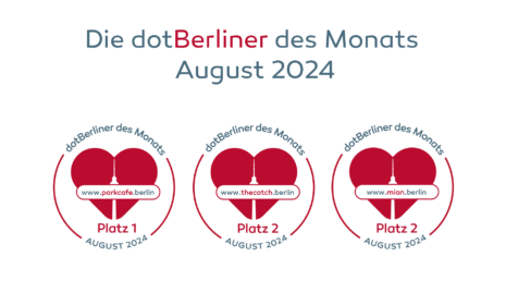 dotBerliner des Monats August