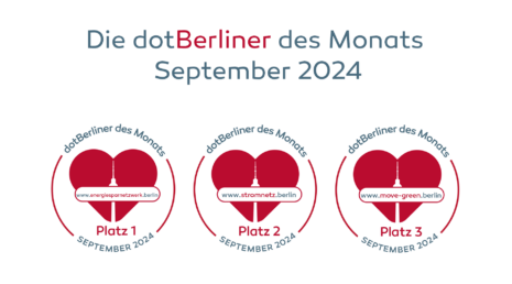 Die dotBerliner des Monats September 2024