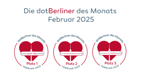 dotBerliner des Monats Februar 2025