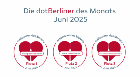 Die dotBerliner des Monats Juni 2025
