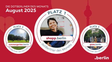 dotBerliner des Monats August 2025