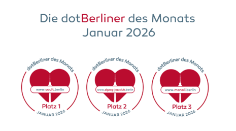 dotBerliner des Monats Januar 20226