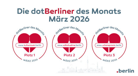dotBERLINER des Monats März 2026