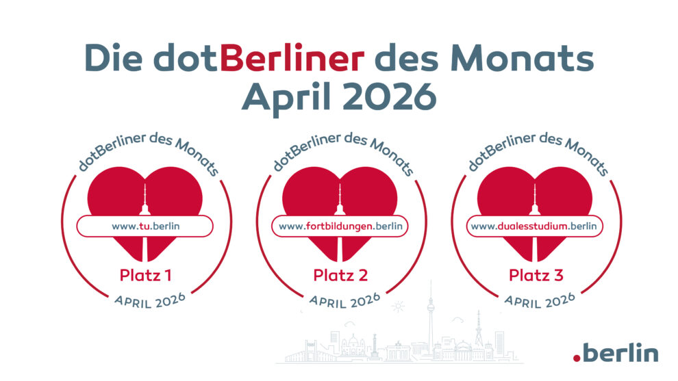DotBerliner des Monats April 2026