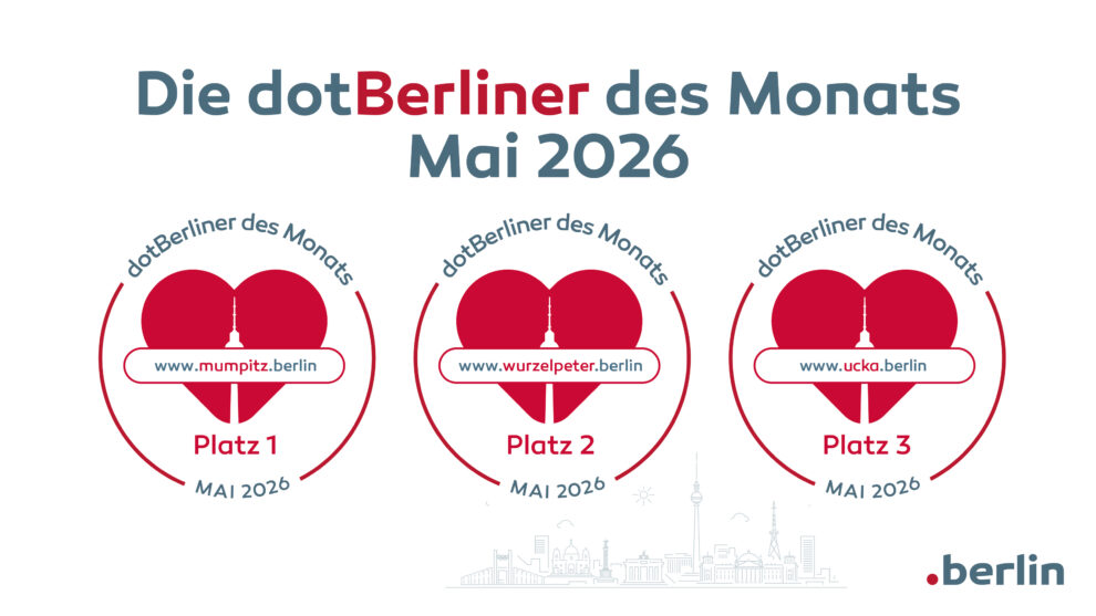 Die dotBERLINER Mai 2026