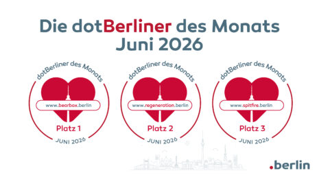 Die dotBERLINER des Monats Juni 2026