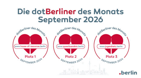dotBerliner des Monats September 2026