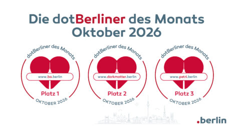 Die dotBerliner des Monats Oktober 2026