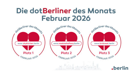 Unsere dotBERLINER des Monats Februar 2026