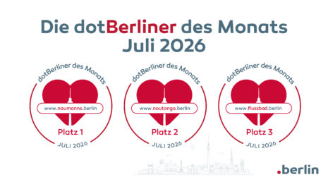 Die dotBERLINER des Monats Juli 2026