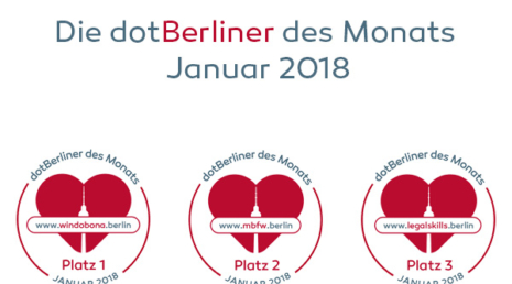 dotBerliner des Monats Januar