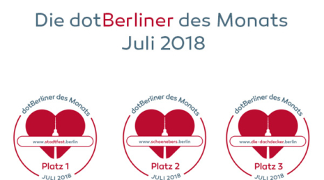 Dotberliner des Monats Juli 2018