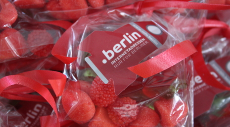 dotBERLIN Goodies bei der Startup Night 2016